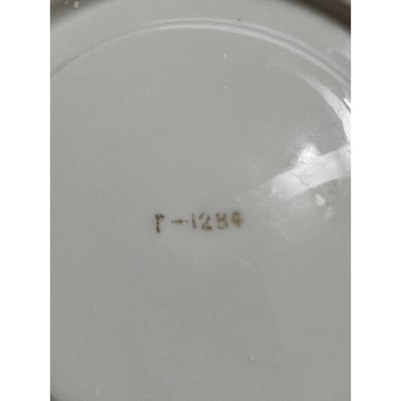 VTG Pink Roses Iridescent Shimmer Gold Edge Pedestal Tea Cup/Saucer T-1284 - Picture 3 of 3